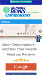 Mobile Screenshot of bemischiropractic.com